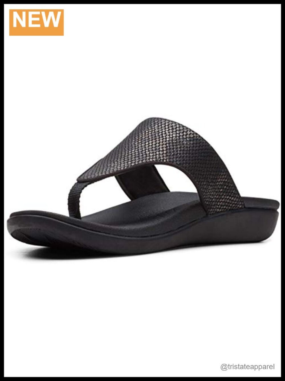 Clarks Brio Vibe Synthetic Sandals Slip On Wedge